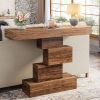 Modern Farmhouse 42-inch Console Accent Sofa Table in Rustic Brown Wood Finish