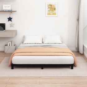 King size 5-inch Heavy Duty Metal Bed Frame with 3,000 lb. Weight Capacity
