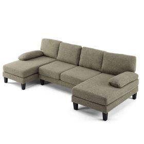 Sofa Modern with Removable Cover 111.4 Inches (title: default title)